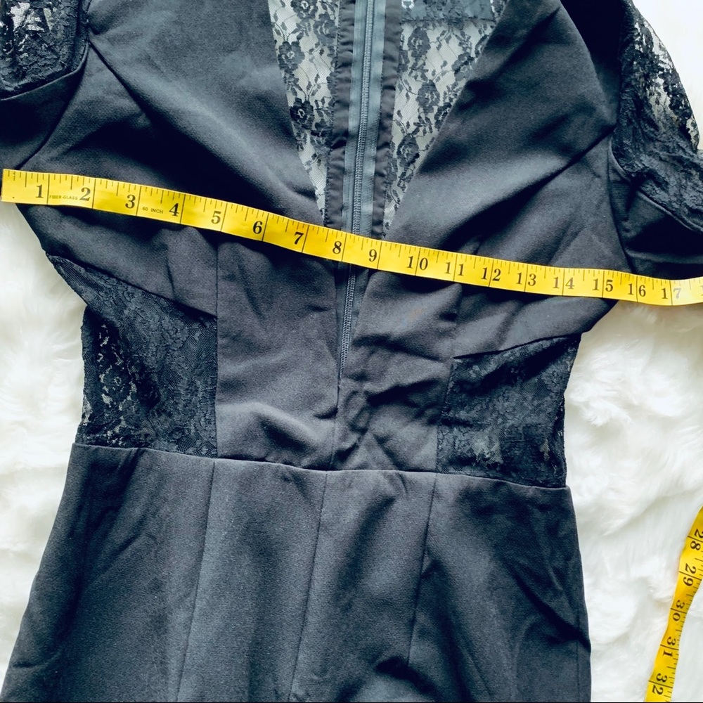 ❌SOLD❌NEW NBD Revolve Limits Lace Jumpsuit - Picture 6 of 8
